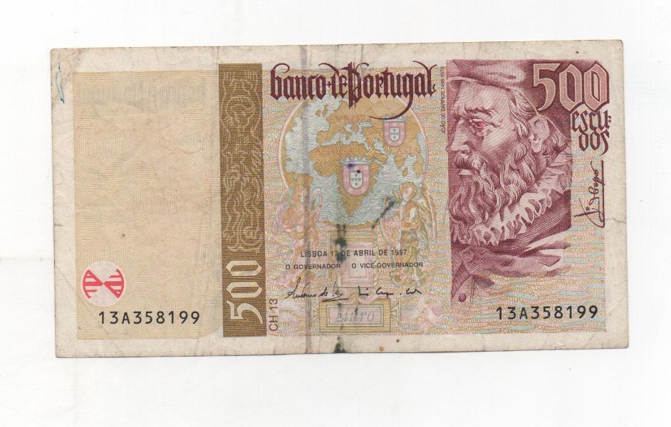 PORTUGAL DEL AÑO 1987 DE 500 ESCUDOS